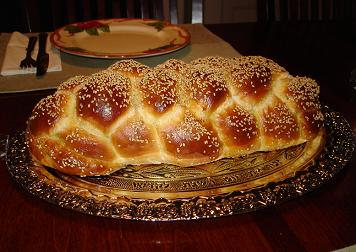 Six Braid Challah