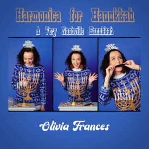 The cover for the song "Harmonic for Hannukah," from Youtube