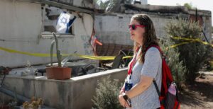 The author on a recent trip to Israel.