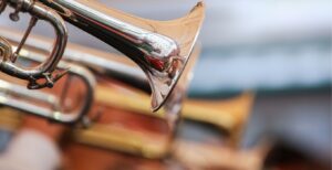 Instruments in a school classroom